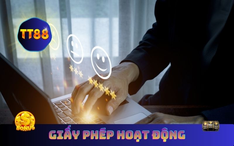TT88 có giấy phép hoạt động rõ ràng và minh bạch